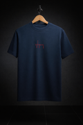 Unknown Minimal Oversized Streetwear T-Shirt – Navy Blue