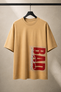 BAD Underground Graphic Oversized T-Shirt – Premium Cotton Streetwear Tee for Men