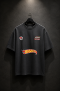 Hot Wheels Graphic Oversized T-Shirt – Premium Cotton Streetwear Tee for Men